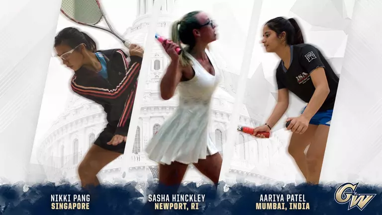 Women’s Squash Adds Trio for 2019-20