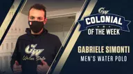 Colonial of the Week: Gabriele Simonti of Men's Water Polo