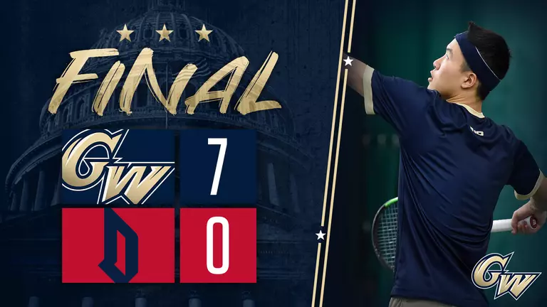 Men's Tennis Dominates Duquesne to Open A-10 Play