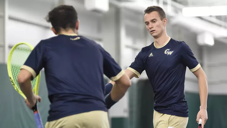 GW Men’s Tennis Takes on District Rival Friday