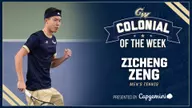 Colonial of the Week Presented by Capgemini: Zicheng Zeng