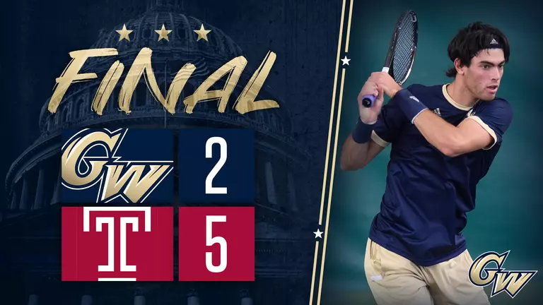 Men's Tennis Topped by Temple, 5-2