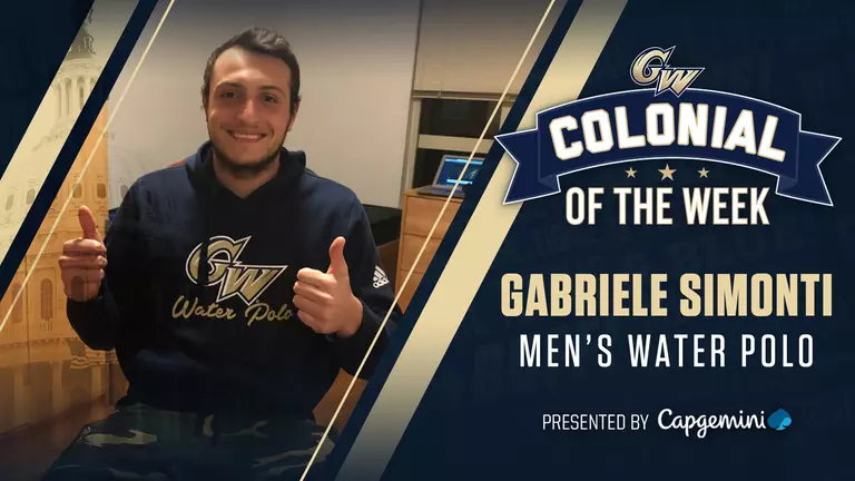 Colonial of the Week Presented by Capgemini: Gabriele Simonti