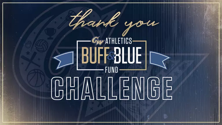 Annual Buff and Blue Fund Challenge Campaign Raises Record Funds for GW Student-Athletes