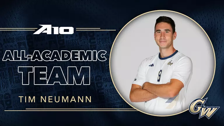 Tim Neumann Named to A-10 All-Academic Team