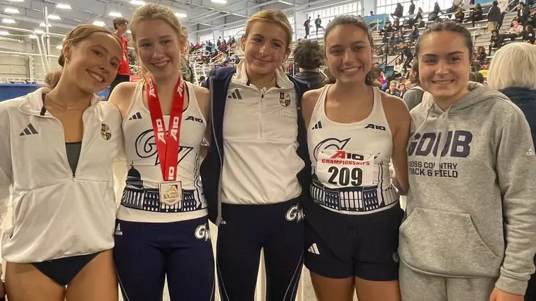 Indoor Track Completes 2024 Season at A-10 Championships