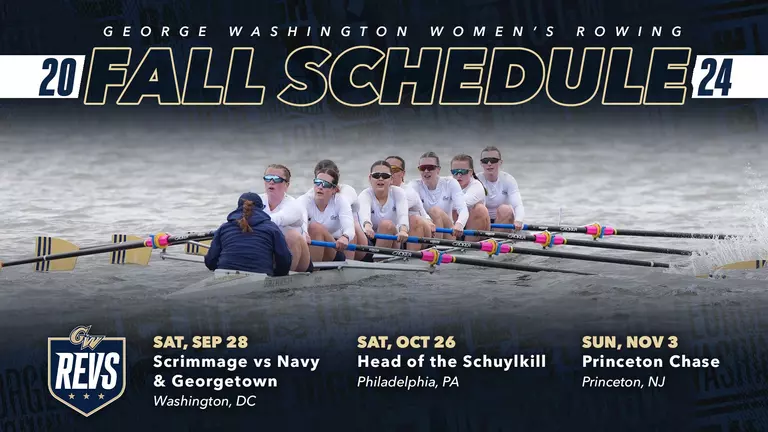 Rowing Releases Fall Schedule