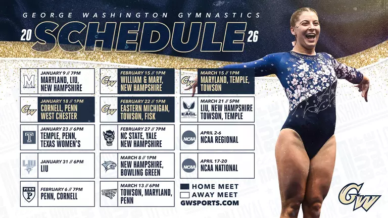 Gymnastics Announces 2026 Slate