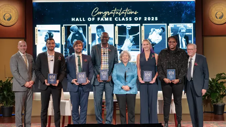 GW Inducts Athletics Hall of Fame Class of 2025