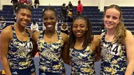 Indoor Track Claims Two Event Victories, Shatters Four Records in Final Indoor Tune-Up