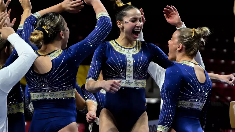 DeHaan, Sheremeta Earn Event Victories, Gymnastics Closes Regular Season at Maryland