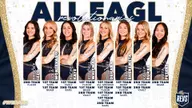 Gymnastics Places Eight on All-EAGL Teams