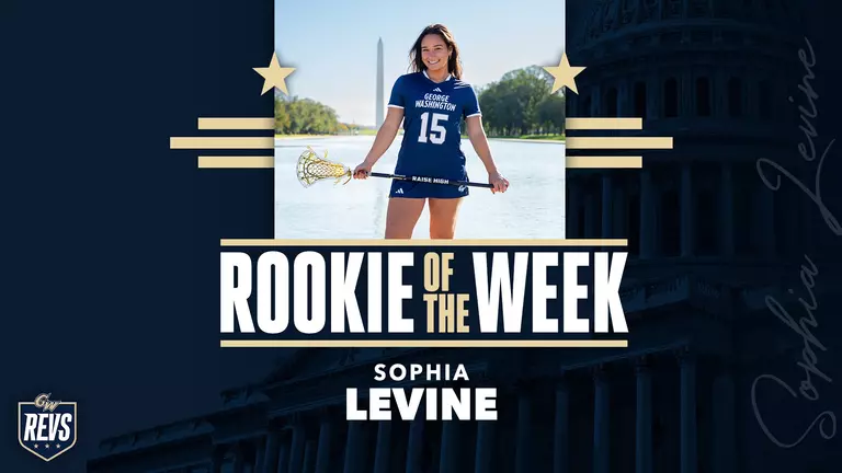Sophia Levine Earns A-10 Rookie of the Week