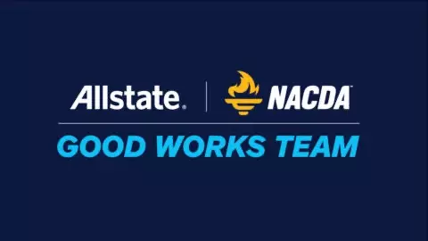 Nicholson, Travieso Named to Allstate and NACDA Good Works Team
