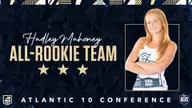 Mahoney Named to A-10 All-Rookie Team