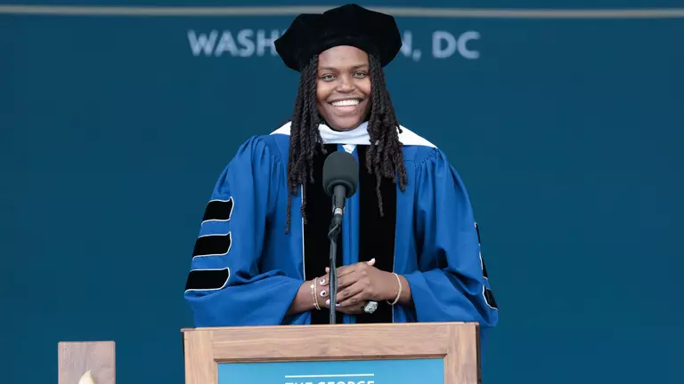 GW Athletics Class of 2025 Celebrated Throughout Commencement Weekend