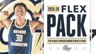 GW Announces Flex Packs for 2025-26 Season
