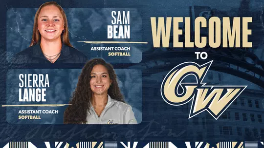 Sam Bean and Sierra Lange Welcomed to GW Softball Coaching Staff