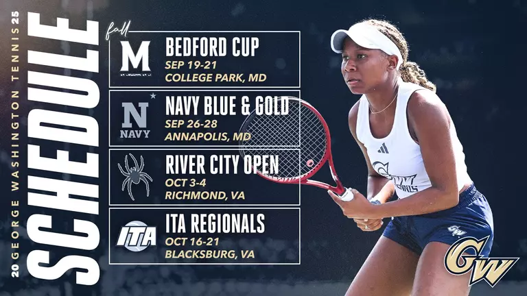 Tennis Unveils 2025 Fall Schedule