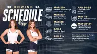 Rowing Releases Spring Schedule