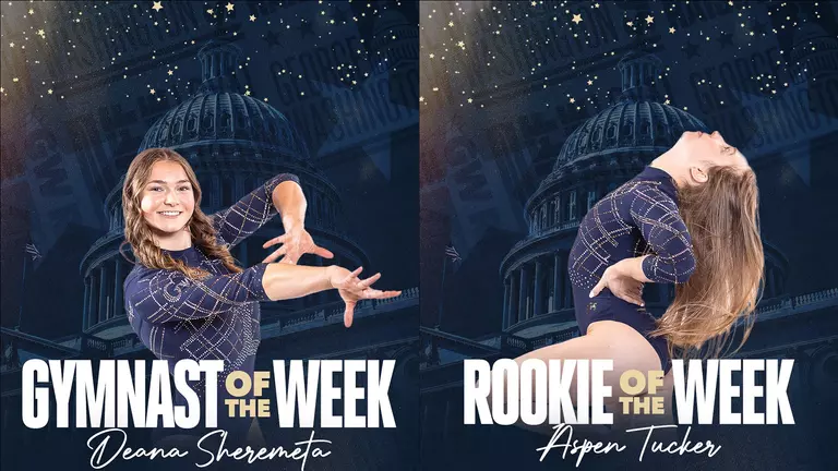 Gymnastics’ Sheremeta, Tucker Collect Weekly EAGL Awards