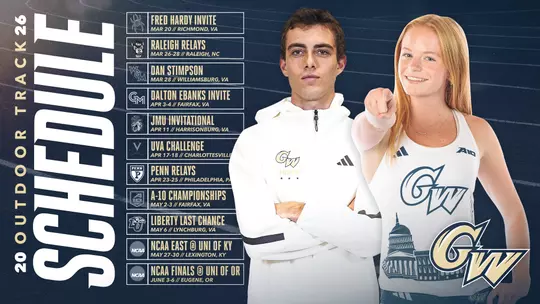 UPDATED outdoor track schedule