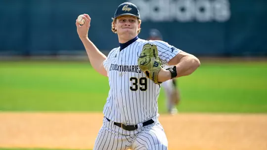 Max Haug Pitching vs. Saint Peter's