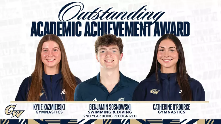 Sosnowski, Kazmierski and O'Rourke Earn 2026 Outstanding Academic Achievement Award