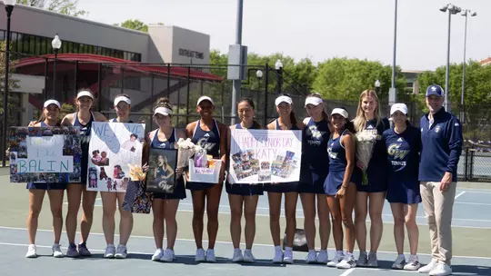 2026 Tennis Senior Day Group Picture
