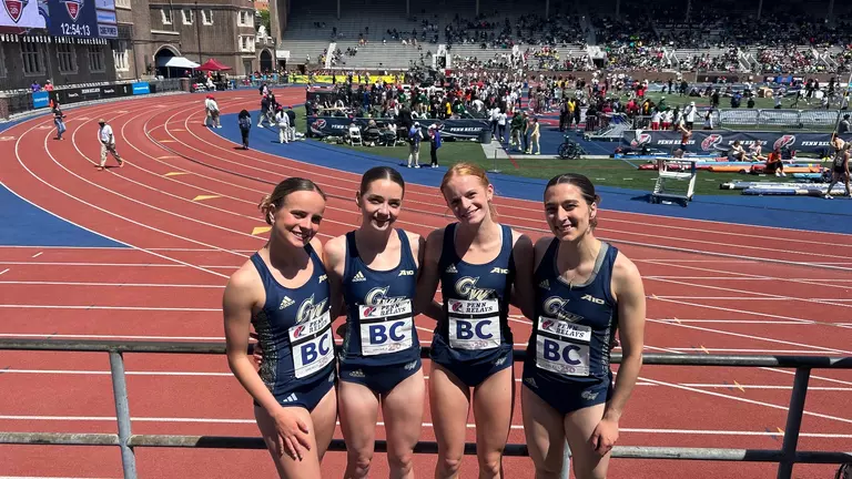 Women’s Track Earns Program Record as Both DMR Entries Earn Top-10 Finishes at Penn Relays