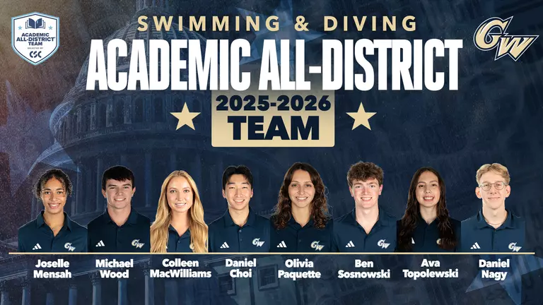 Eight From Swimming & Diving Named to CSC Academic All-District