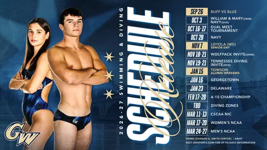 2026-27 Swimming & Diving Schedule