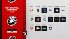 Gardner-Webb Men's Basketball Conference Schedule