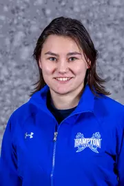 Hampton Lacrosse head shots at the Hampton Convocation Center in Hampton, Virginia. 2018-01-28 {Photo by Mark W. Sutton}
