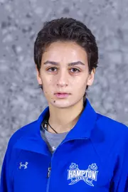 Hampton Lacrosse head shots at the Hampton Convocation Center in Hampton, Virginia. 2018-01-28 {Photo by Mark W. Sutton}