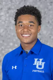 Hampton University Football Head Shots at the Holland Hall in Hampton, Virginia. August 5, 2018. {Photo by Mark W. Sutton}
