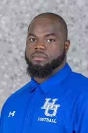 Hampton University Football Head Shots at the Holland Hall in Hampton, Virginia. August 5, 2018. {Photo by Mark W. Sutton}