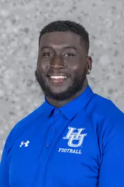 Hampton University Football Head Shots at the Holland Hall in Hampton, Virginia. August 5, 2018. {Photo by Mark W. Sutton}