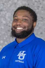 Hampton University Football Head Shots at the Holland Hall in Hampton, Virginia. August 5, 2018. {Photo by Mark W. Sutton}