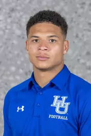 Hampton University Football Head Shots at the Holland Hall in Hampton, Virginia. August 5, 2018. {Photo by Mark W. Sutton}