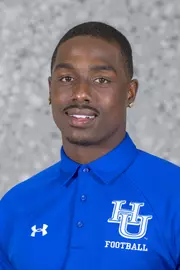 Hampton University Football Head Shots at the Holland Hall in Hampton, Virginia. August 5, 2018. {Photo by Mark W. Sutton}