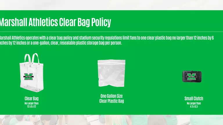 Herd Athletics Announces Clear Bag Policy for All Venues