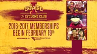 2016-17 Jr. Cyclone Club Memberships Begin Feb. 19