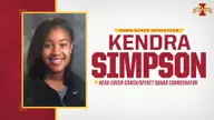 Simpson Named Spirit Squad Coordinator/Head Cheer Coach