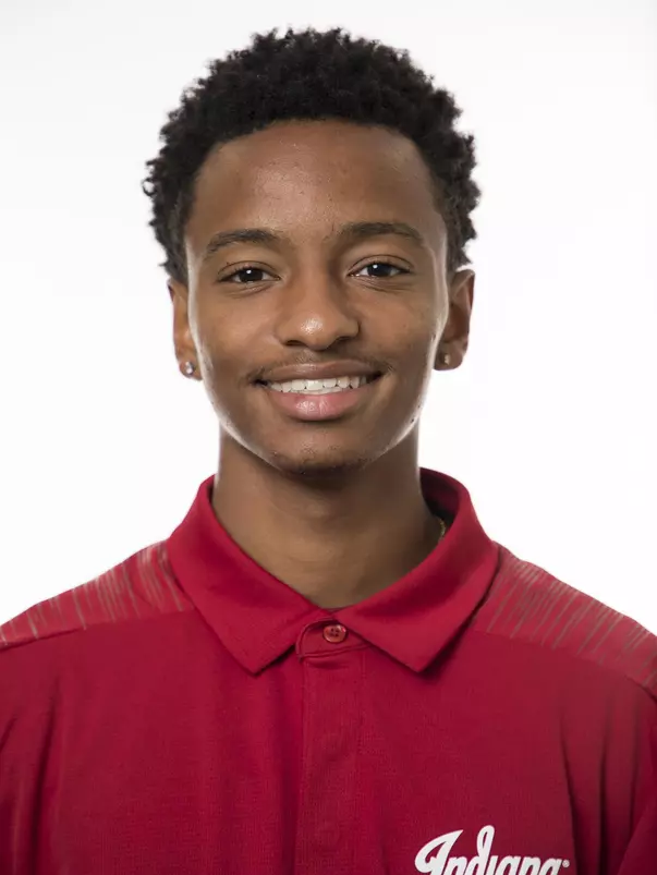 BLOOMINGTON, IN - AUGUST 23, 2018 - Marcus Ellington of the Indiana Hoosiers Track and Field Headshot. Photo by Rose Bythrow/Indiana Athletics