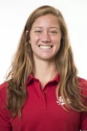 BLOOMINGTON, IN - AUGUST 23, 2018 - Haley Harris of the Indiana Hoosiers Track and Field Headshot. Photo by Rose Bythrow/Indiana Athletics