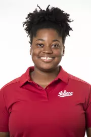 BLOOMINGTON, IN - AUGUST 23, 2018 - Princess Brinkley of the Indiana Hoosiers Track and Field Headshot. Photo by Rose Bythrow/Indiana Athletics