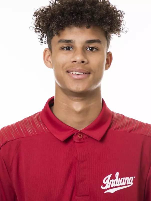 BLOOMINGTON, IN - AUGUST 23, 2018 - Jalen Royal of the Indiana Hoosiers Track and Field Headshot. Photo by Rose Bythrow/Indiana Athletics