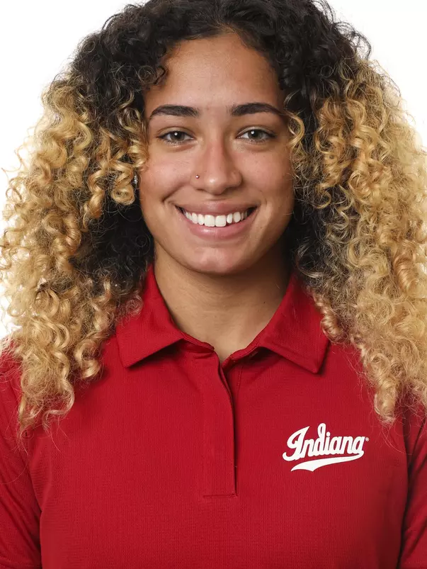 BLOOMINGTON, IN - AUGUST 23, 2018 - Jeyland Valentin of the Indiana Hoosiers Track and Field Headshot. Photo by Rose Bythrow/Indiana Athletics