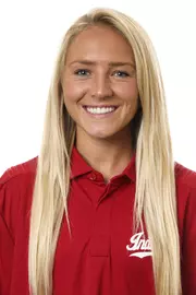 BLOOMINGTON, IN - AUGUST 23, 2018 - Katherine Receveur of the Indiana Hoosiers Track and Field Headshot. Photo by Rose Bythrow/Indiana Athletics